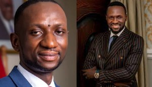 Kofi Ofosu Nkansah and Pastor Elvis Agyemang