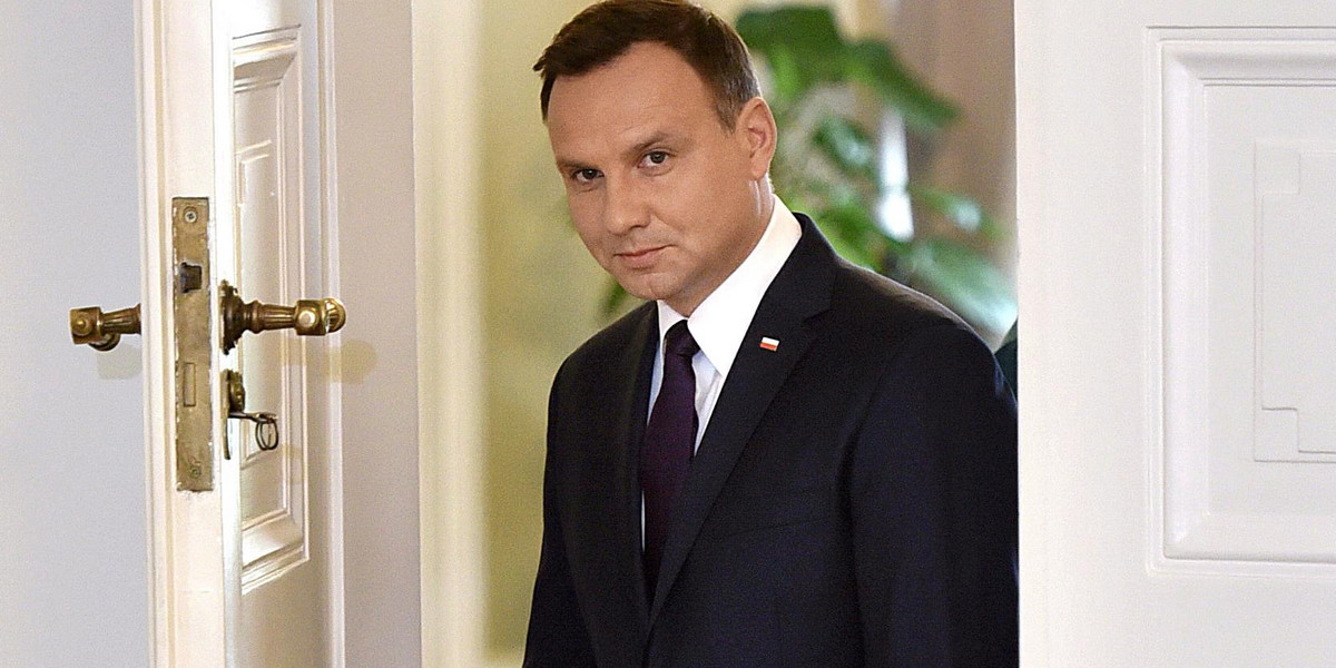 Prezydent Andrzej Duda