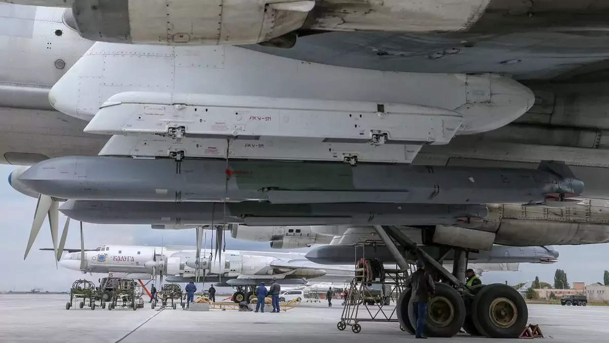 Pociski X-101, wykorzystywane w wojnie z Ukrainą