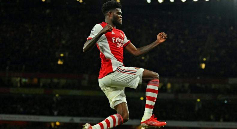 Arsenal midfielder Thomas Partey Creator: Glyn KIRK