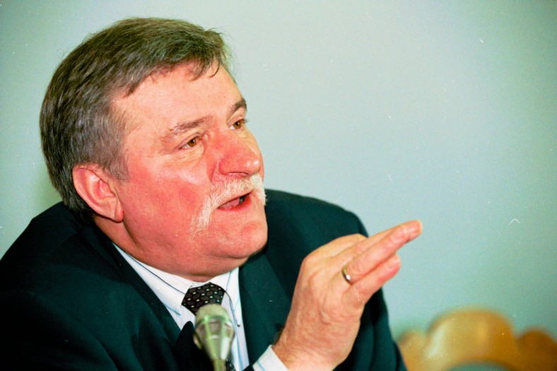 Lech Wałęsa w 1995 roku