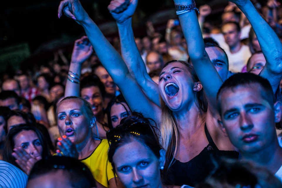 Ostróda 2014 - 19. Festiwal Muzyki Tanecznej - zdjęcia publiczności