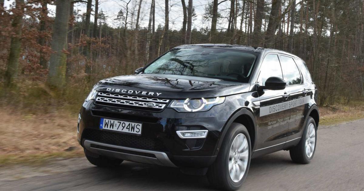 Land Rover Discovery Sport na asfalt i bezdroża