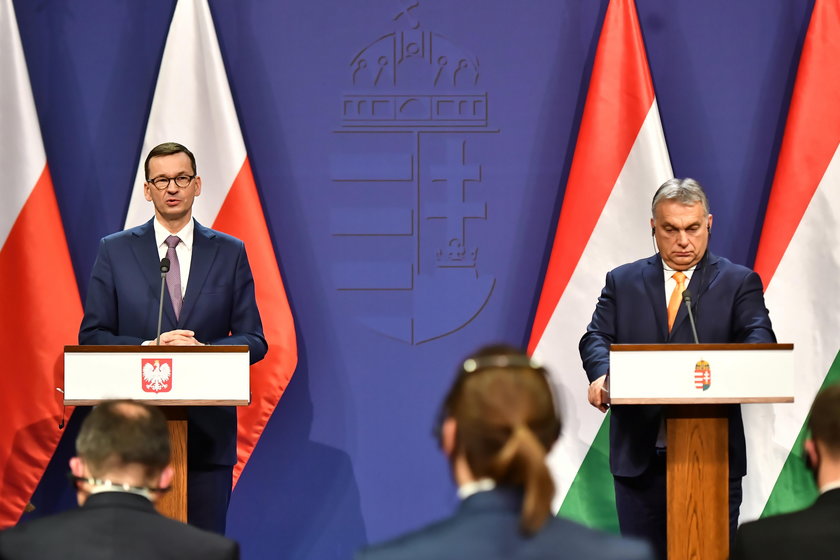 Mateusz Morawiecki i Victor Orban