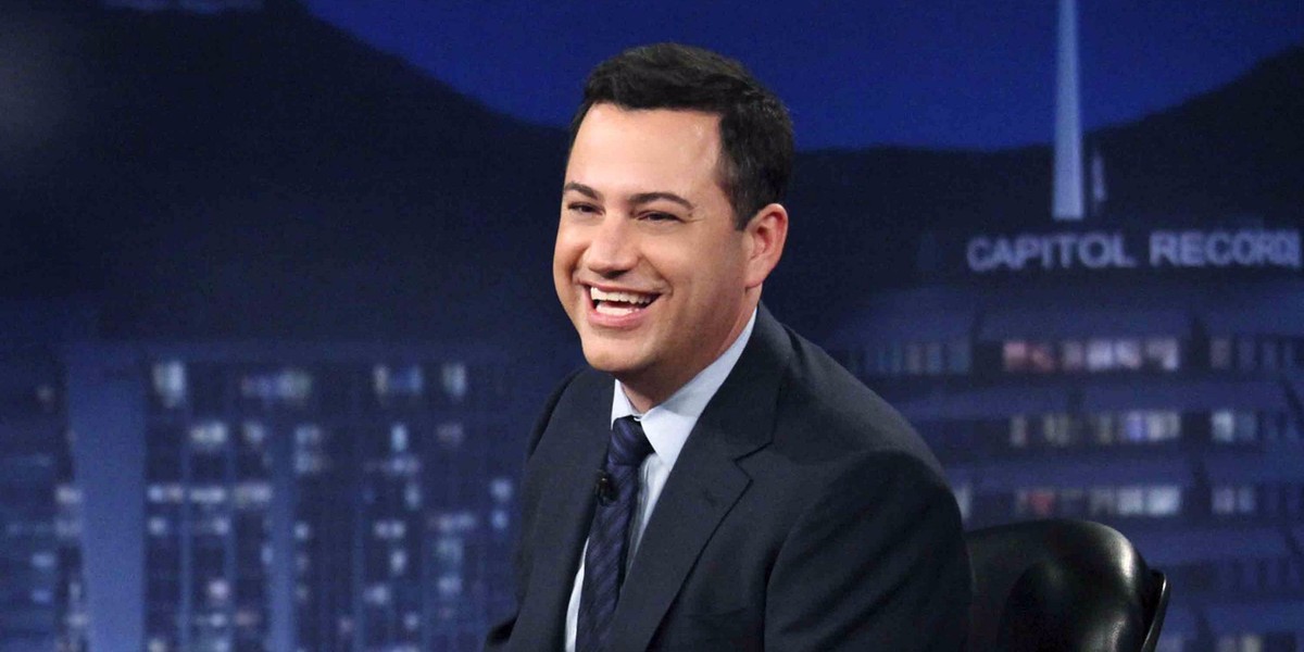 Jimmy Kimmel will guest cohost 'Live' with Kelly Ripa after Michael Strahan leaves