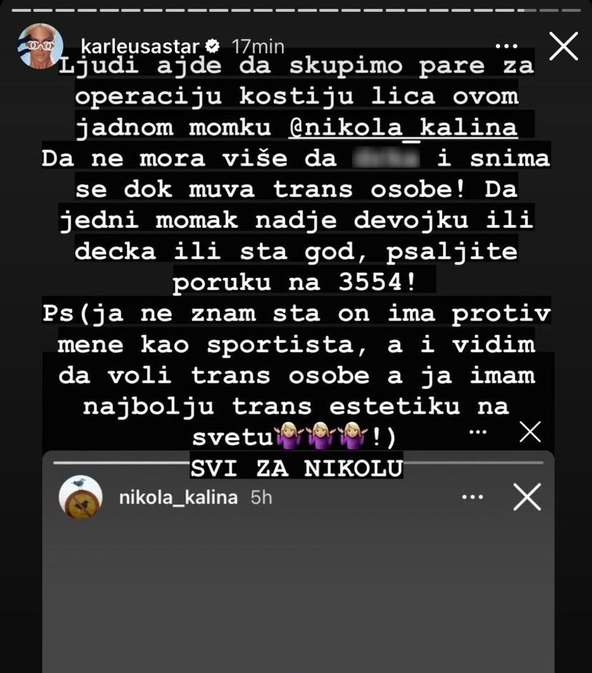 Objava sa Instagrama