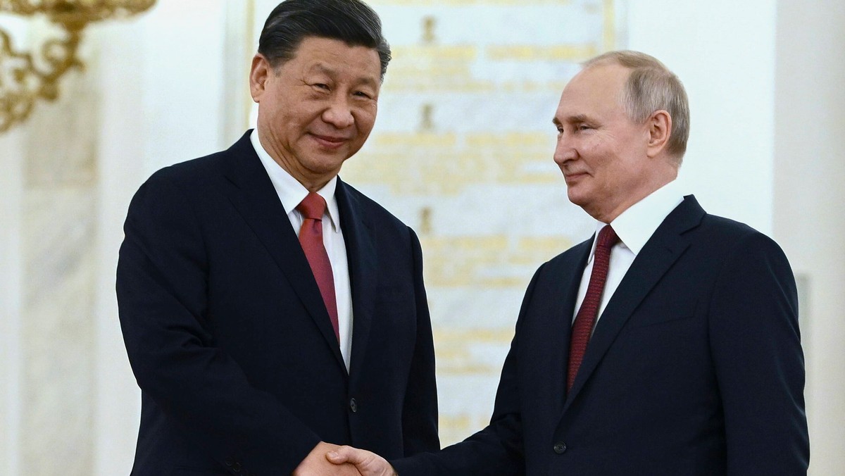 Xi Jinping i Władimir Putin