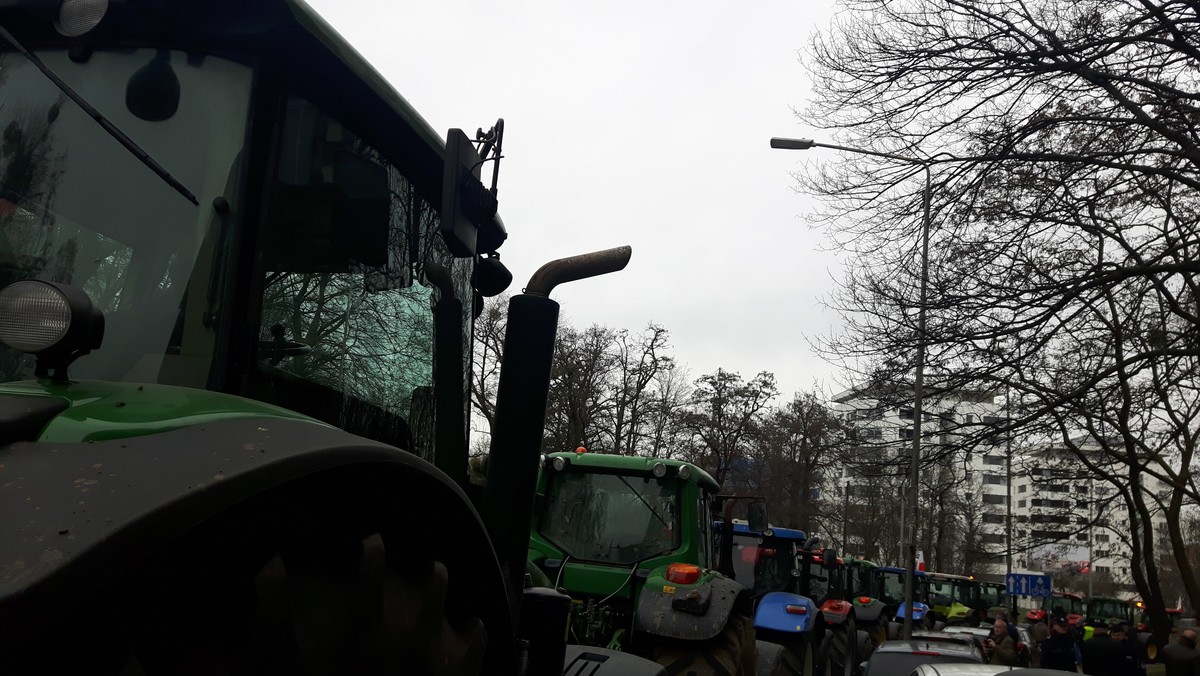 Wieruszów: protest rolników