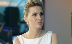 Popielewicz ostro do dziennikarza: Jesteś bezczelny. Mój mąż odpowiedziałby ci po męsku