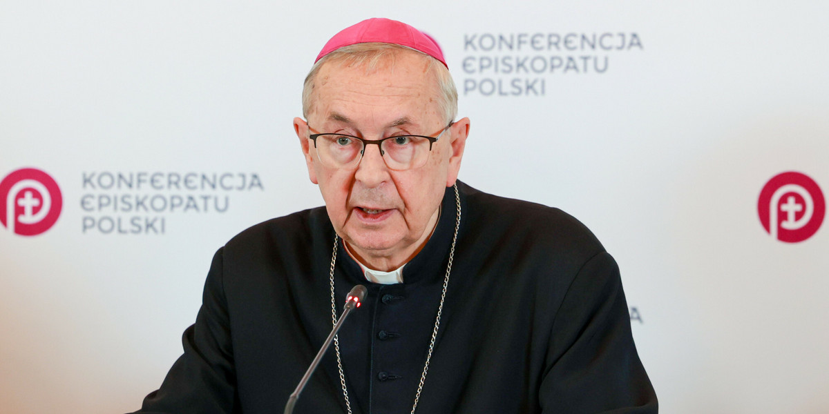 Przewodniczący Konferencji Episkopatu Polski abp Stanisław Gądecki.