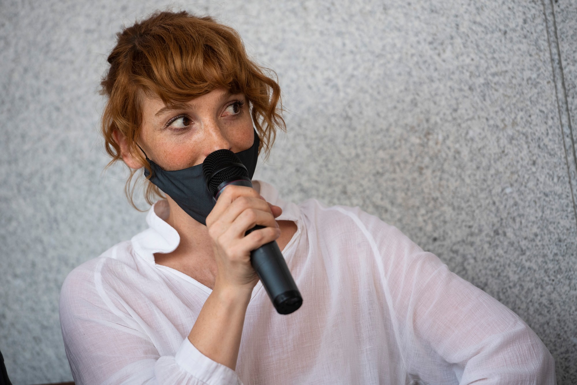 Herečka Vica Kerekes.