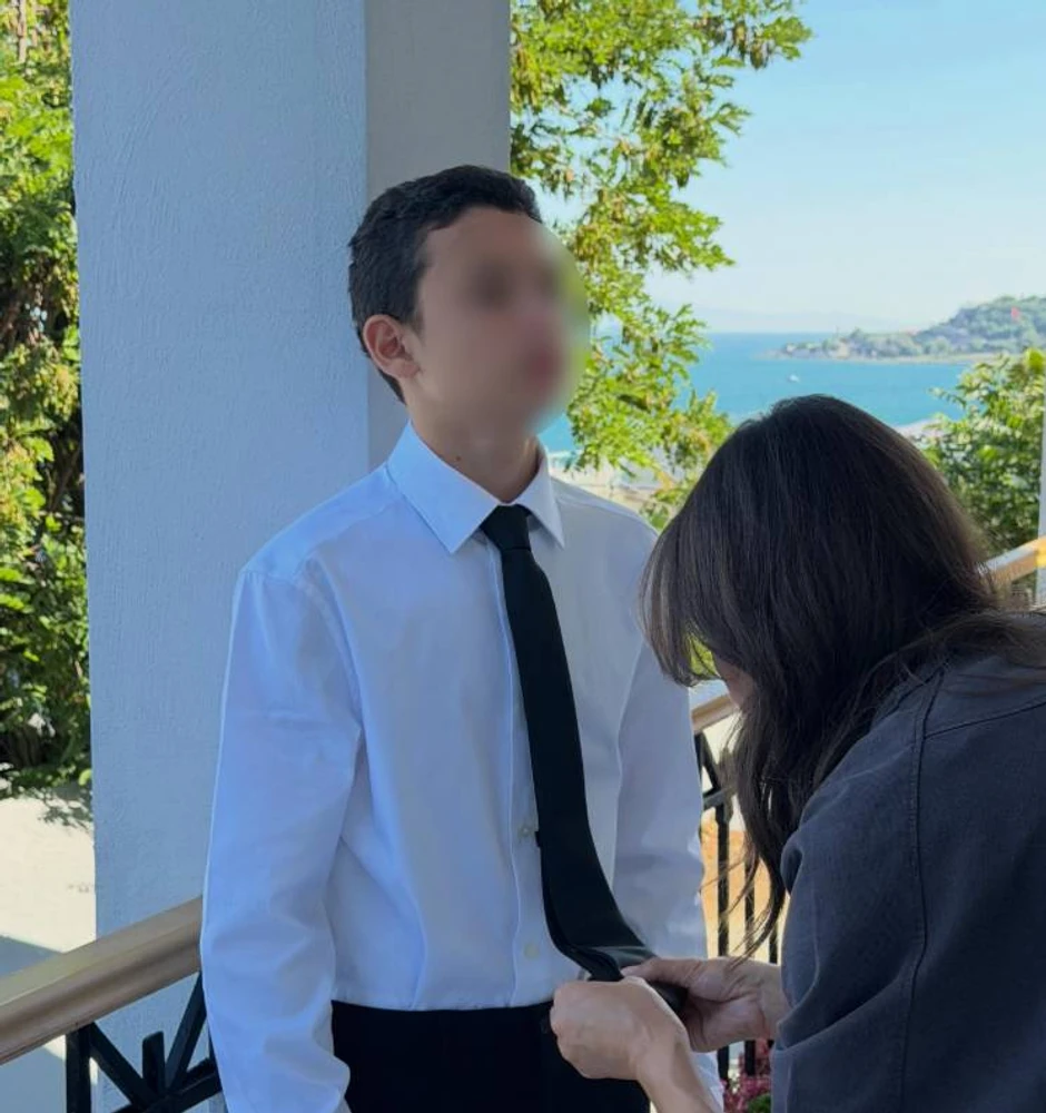 Emina Jahović sa sinom