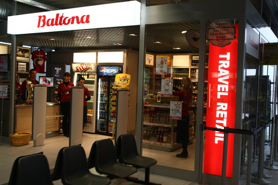 Baltona na lotnisku w Łodzi w 2009 r.