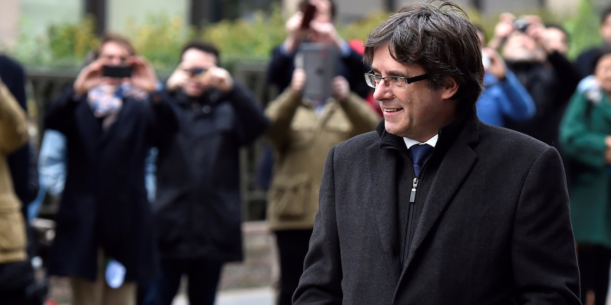 Catalonia's deposed president is going to try to run the region from Brussels