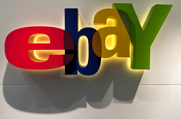 Logo ebay. Fot. Jerome Favre/Bloomberg