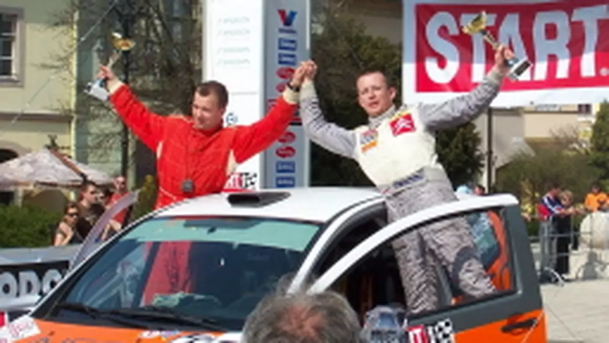 Udany występ Janka Chmielewskiego w Start Auto Rallye 2009