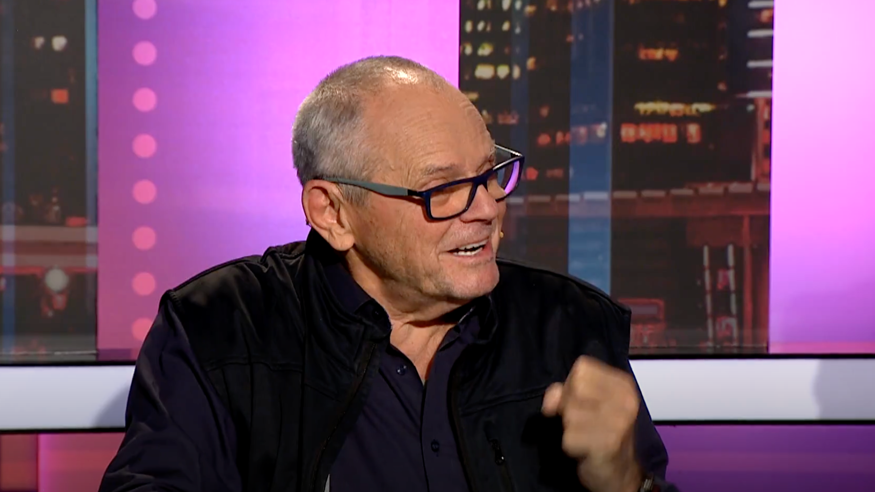 Relácia TV JOJ Sedem - Milan Kňažko.