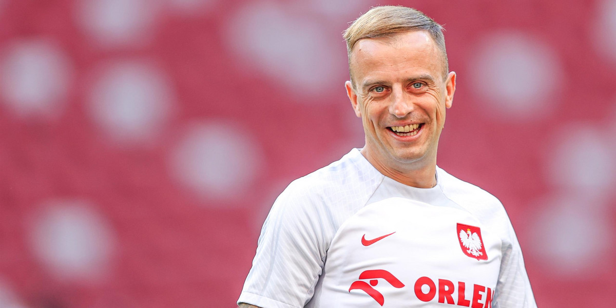 Kamil Grosicki cieszy się każdą chwilą spędzoną w reprezentacji Polski.