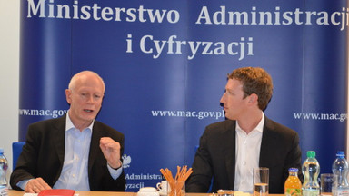 Mark Zuckerberg spotkał się z ministrem Michałem Bonim