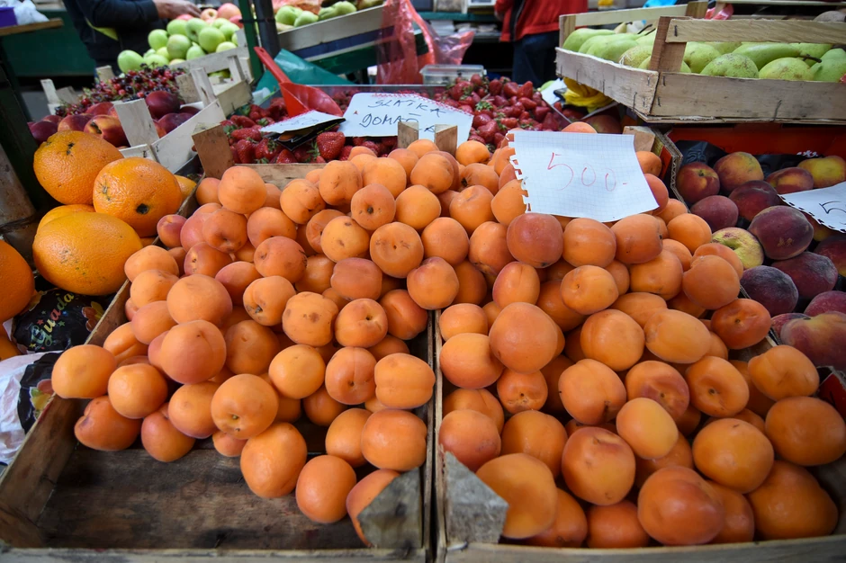 Cena prošlogodišnjih prvih kajsija
