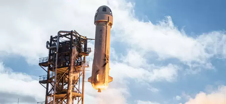 Blue Origin podaje termin kolejnego lotu rakiety New Shepard