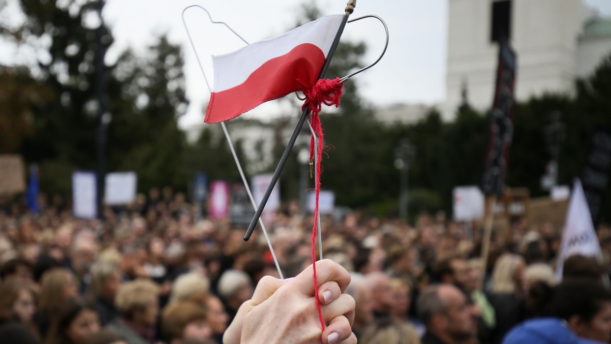 Aborcja dzieci ciąża kobiety Czarny Protest Żarty się skończyły