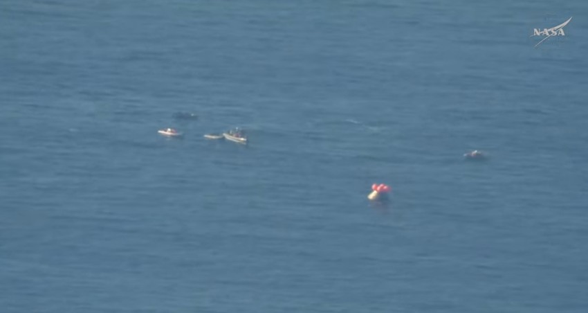 Brodovi prilaze timu misije "Artemis II"