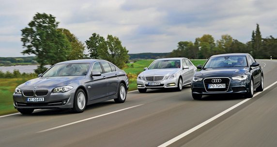 Porównanie – Audi A6, BMW serii 5 i Mercedes klasy E