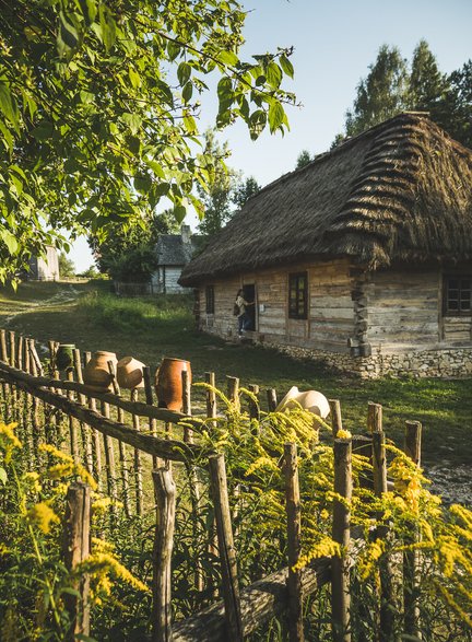 Sielskie widoki w Skansenie w Tokarni