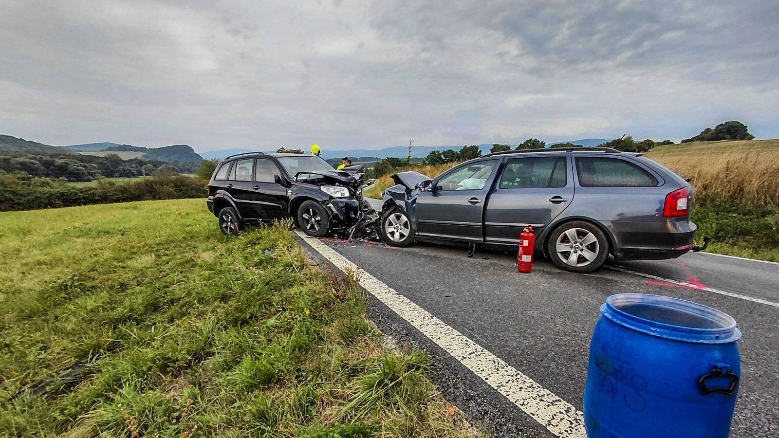 Medzi Jasovom a Moldavou nad Bodvou došlo k nehode.