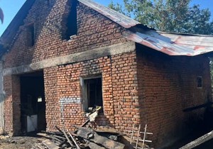 Požar u selu Katrga kod Čačka