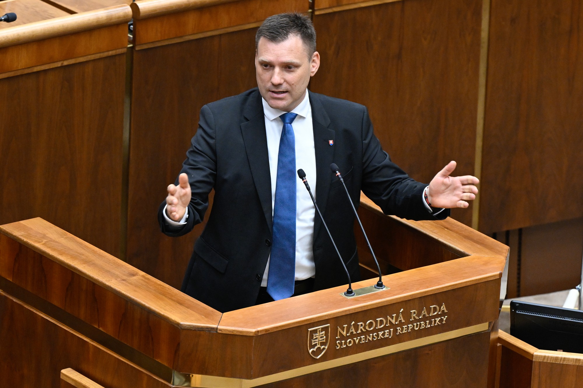 Minister životného prostredia SR Tomáš Taraba.