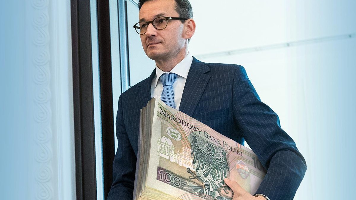 Mateusz Morawiecki pieniądze kasa podatki