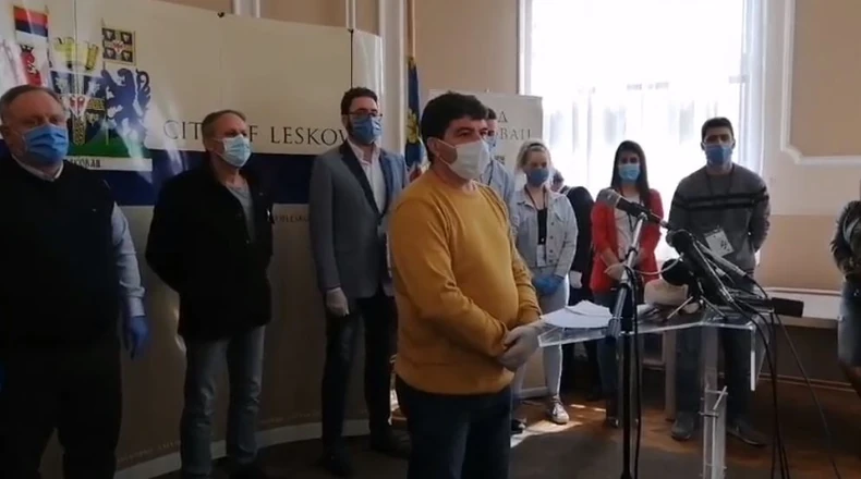 Direktor Opšte bolnice Leskovac Nebojša Dimitrijević