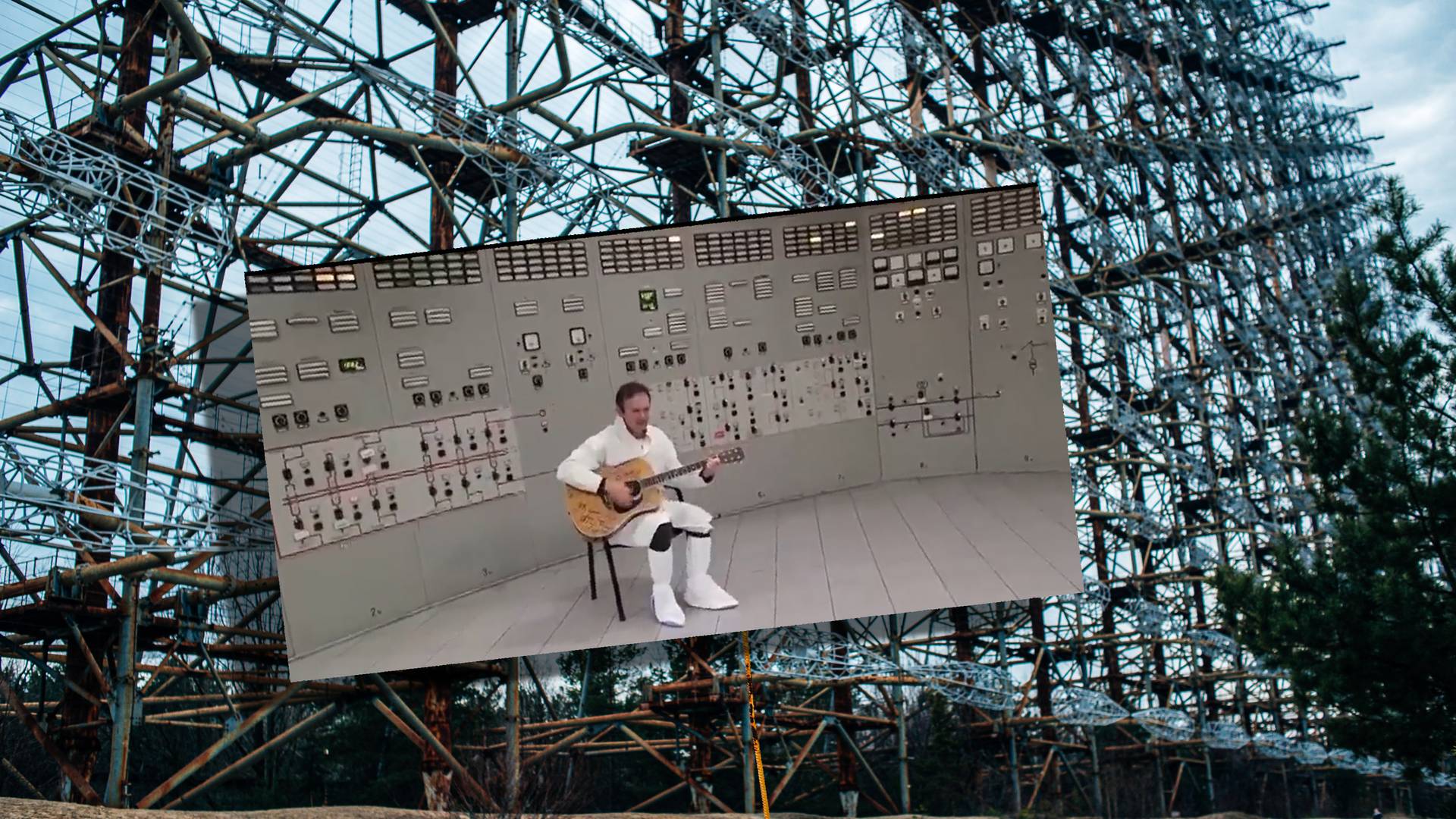 Zagrał koncert w elektrowni w Czarnobylu. "Pracownicy są niesamowici i odważni"