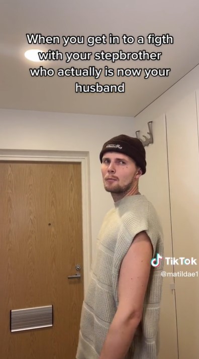 Fotky z videií na TikToku používateľky @matildae1.