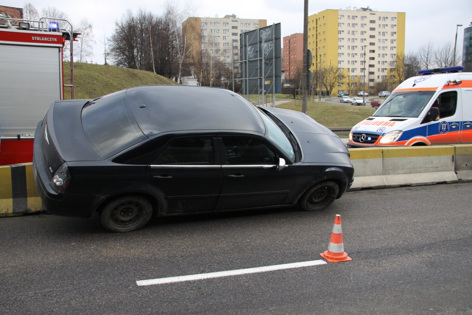 Wypadek, Armii Krajowej, fot. Norbert Litwiński/ Onet