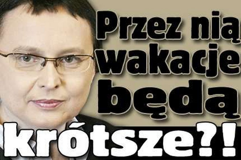 Przez nią wakacje będą krótsze?!