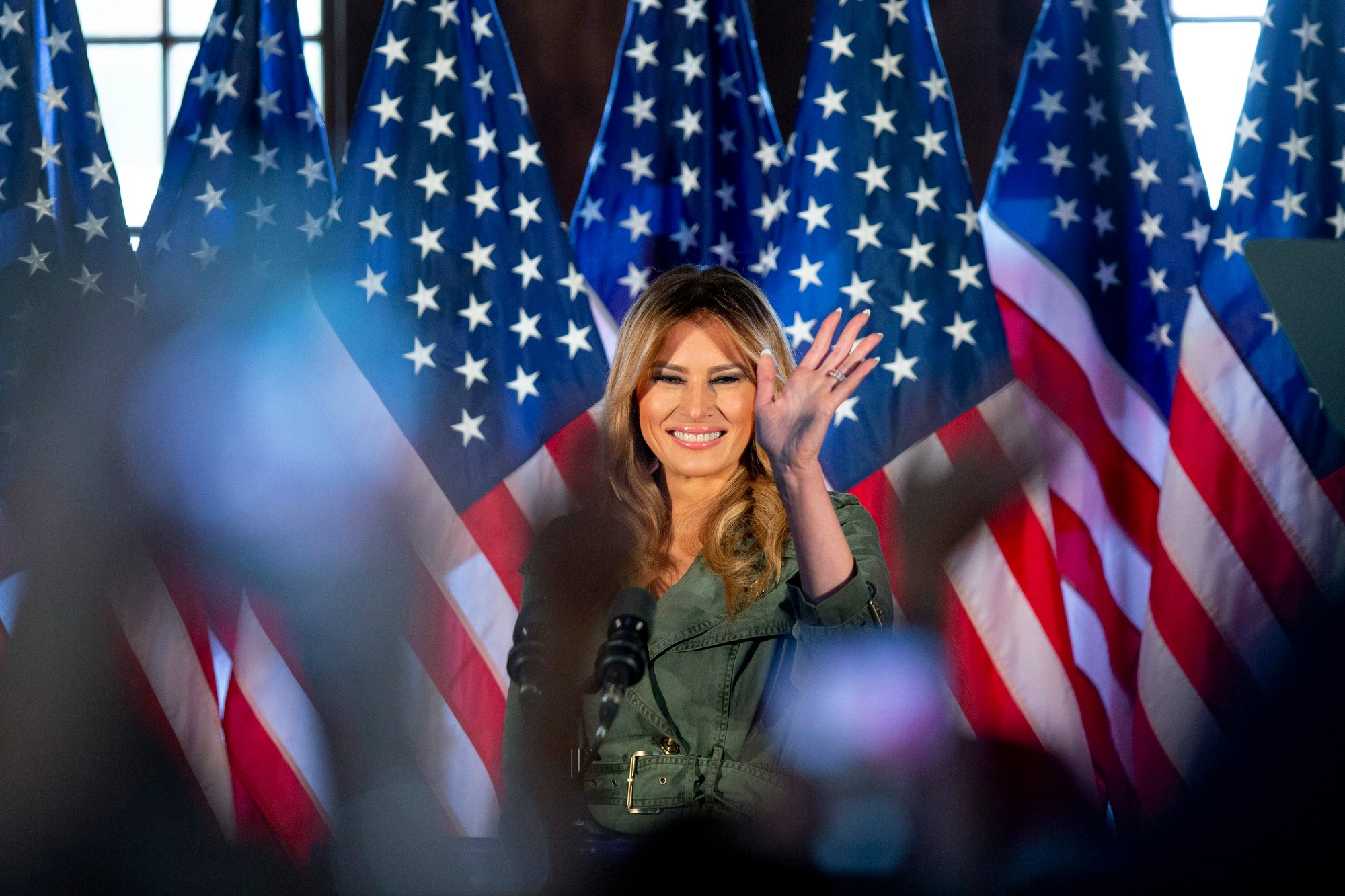 Bývalá prvá dáma Spojených štátov Melania Trump.