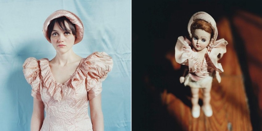 "Ovu haljinu sam pronašla na stepeništu svoje zgrade, a devojku sam upoznala na jednoj izložbi i ostale smo u kontaktu", kaže Eni Kolindž (FOTO: Annie Collinge)