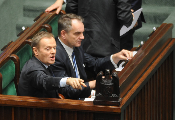 Donald Tusk i Waldemar Pawlak