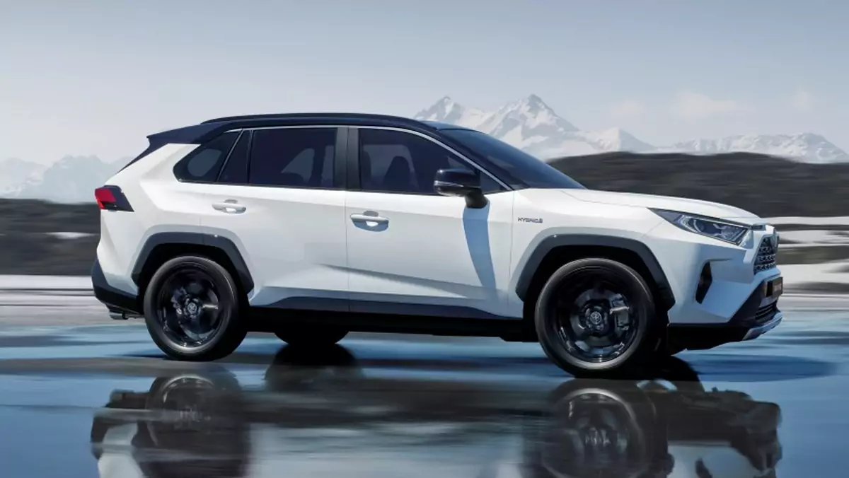 Toyota RAV4 Hybrid na Salonie Samochodowym w Paryżu