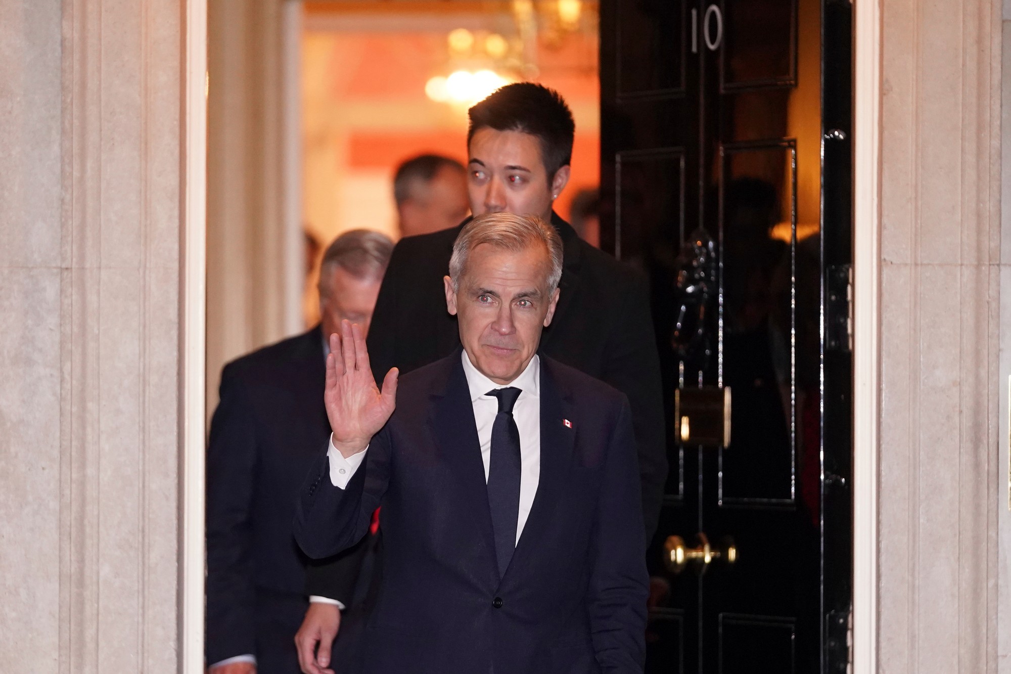 Kanadský premiér Mark Carney sa stretol s britským kráľom Karolom III. 