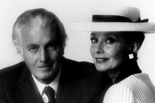 Hubert de Givenchy et Audrey Hepburn