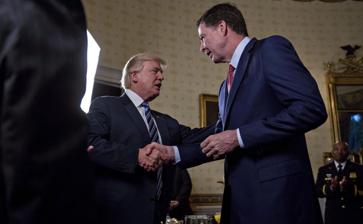 Donald Trump i James Comey