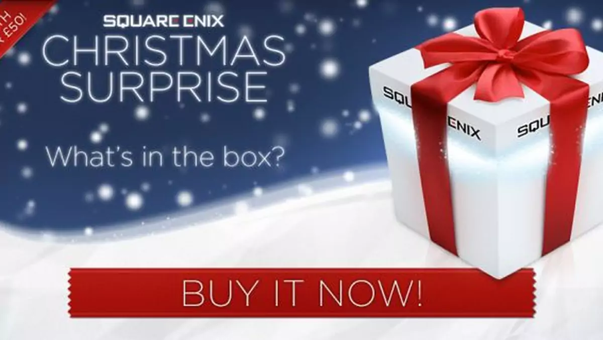 Square Enix ma trochę inny pomysł na świąteczną promocję w swoim internetowym sklepie
