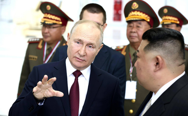 Spotkanie Władimira Putina z Kim Dzong Unem w Moskwie