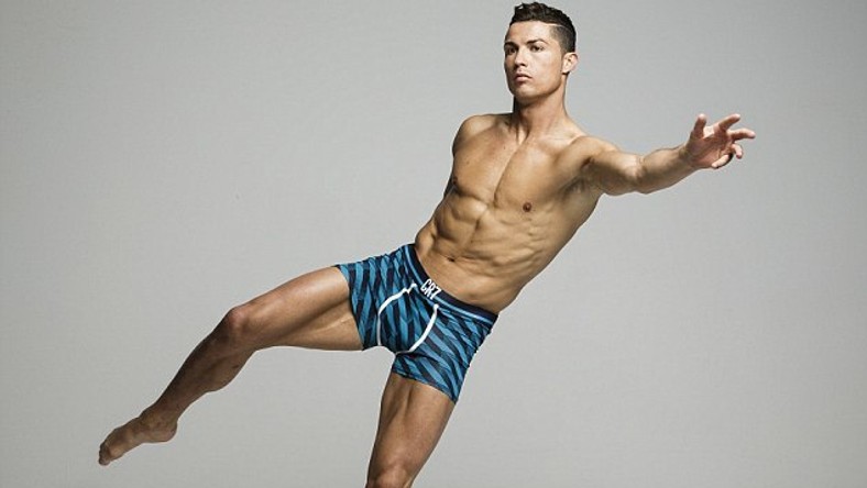 Cristiano Ronaldo Footballer strips for his 4th CR 7 ...