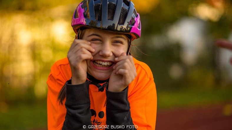 Zosia Kałucka trenuje RaceRunning od czterech lat