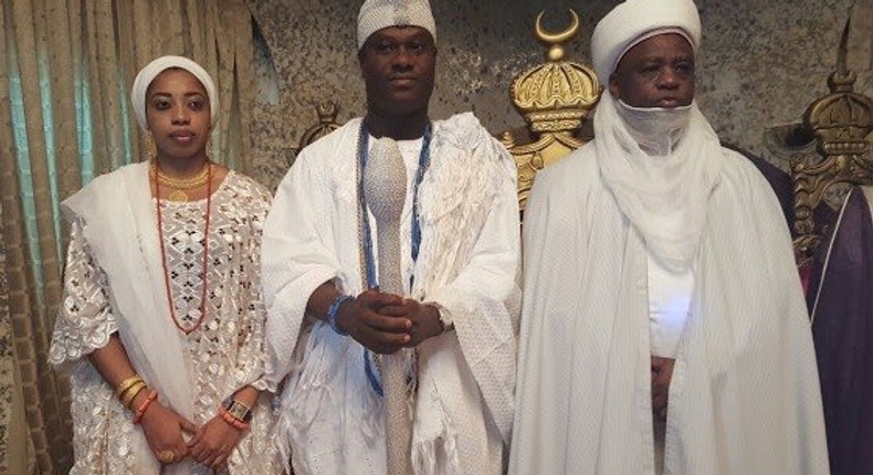 Olori Wuraola, Ooni of Ife and Sultan of Sokoto